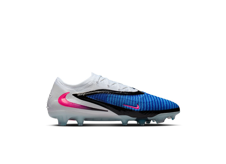 Nike Phantom 6 low elite FG voetbalschoen racer blue/wit/pink blast Nike Phantom 6 low elite FG voetbalschoen racer blue/wit/pink blast