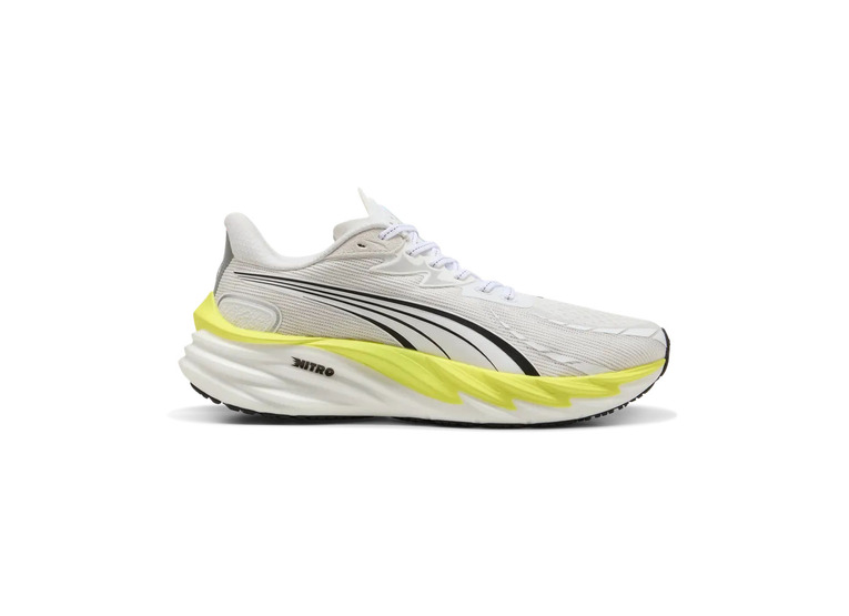 Puma Velocity NITRO 4 loopschoen wit/lux lime heren