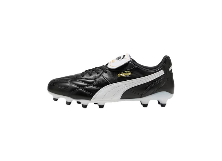 Puma King Top FG/AG voetbalschoen zwart/wit