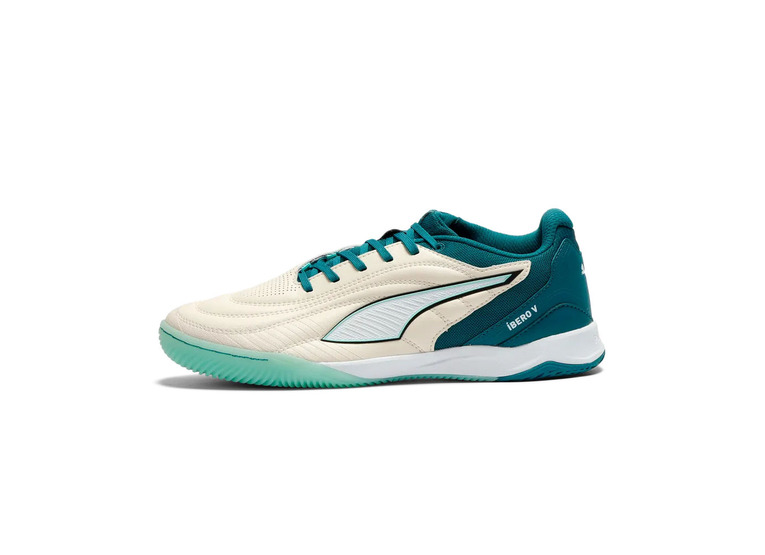 Puma Ibero V voetbalschoen sugared almond/emerald ice/mint jelly