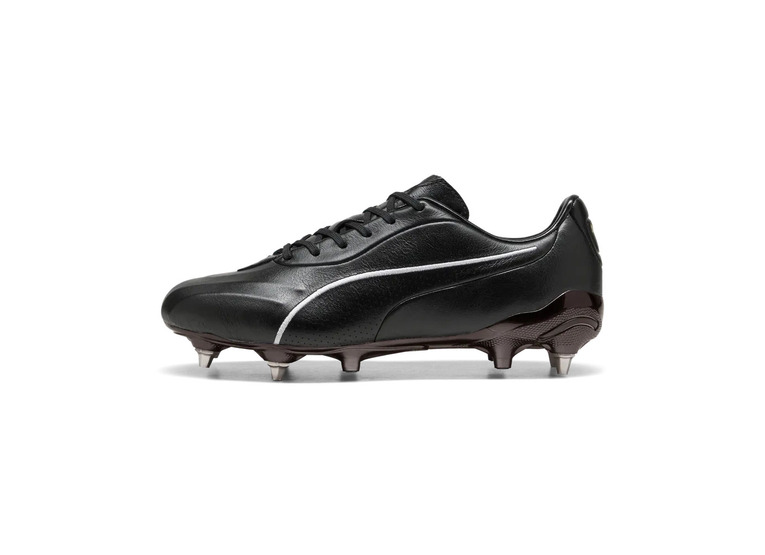 Puma KING Platinum MxSG voetbalschoen zwart/metallic gold