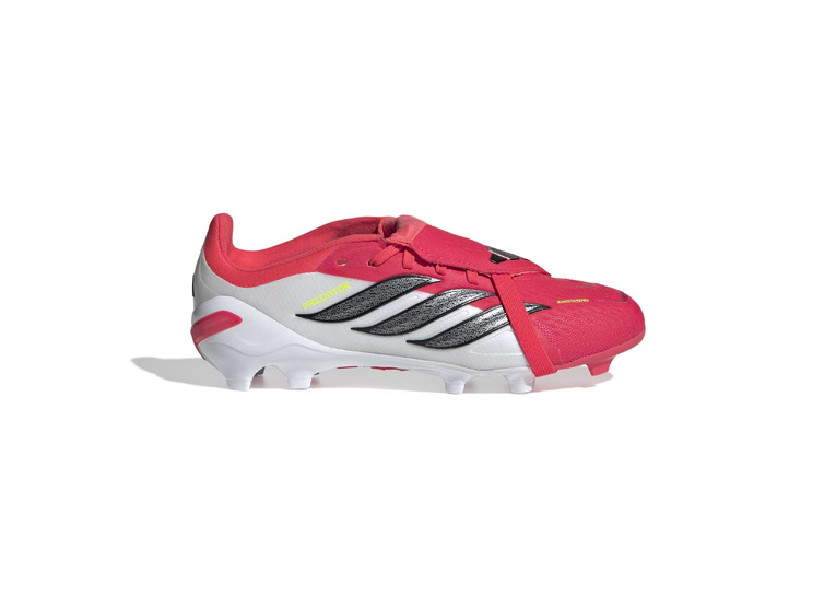 Adidas PREDATOR ELITE Fold-Over Tongue FG voetbalschoen lucid red/cloud white KIDS