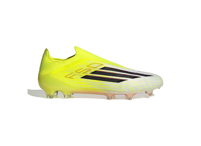 Adidas F50 Elite Laceless FG voetbalschoen team solar yellow/zwart