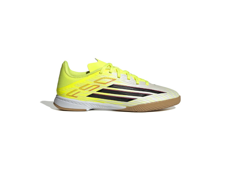 Adidas F50 League IN voetbalschoen team solar yellow/zwart  Kids