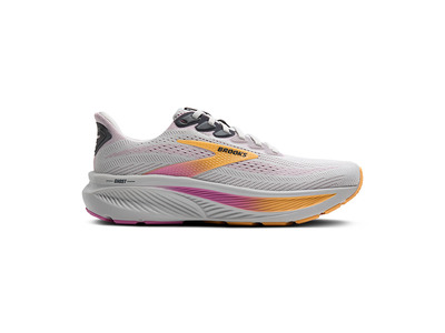 Brooks Ghost 17 loopschoen oyste/apricot/roze dames Brooks Ghost 17 loopschoen oyste/apricot/roze dames