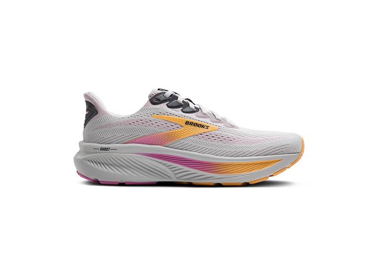 Brooks Ghost 17 loopschoen oyste/apricot/roze dames