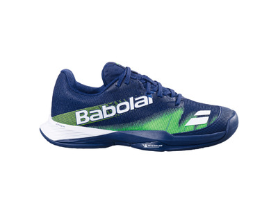 Babolat Jet Premura 2 junior padelschoen blue depths/green flash KIDS