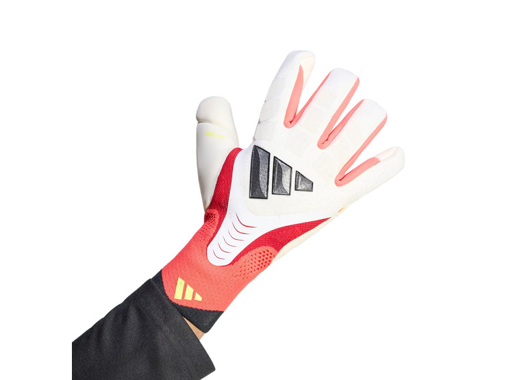 Adidas Predator Pro keepershandschoen wit/lucid red/zwart unisex