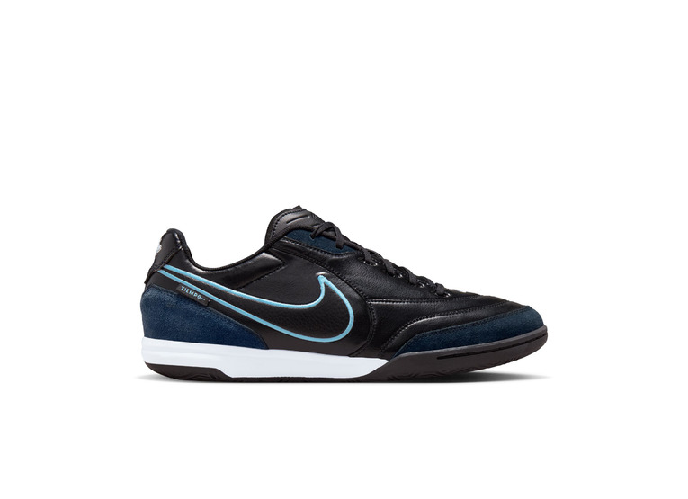 Nike Tiempo Streetgato IN voetbalschoen zwart/ice blue Nike Tiempo Streetgato IN voetbalschoen zwart/ice blue