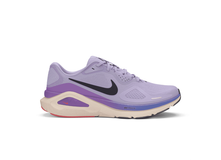 Nike Structure 26 loopschoen violet mist/bright violet/sapphire dames