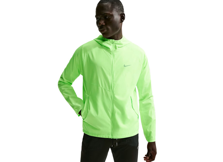 Nike Miler repel hardloopjack lime blast heren