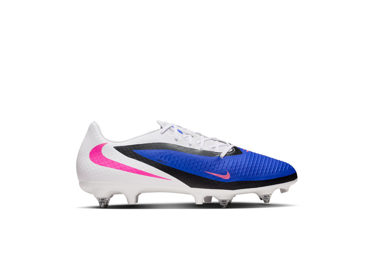 Nike Phantom 6 Low academy SG voetbalschoen racer blue/wit/pink blast