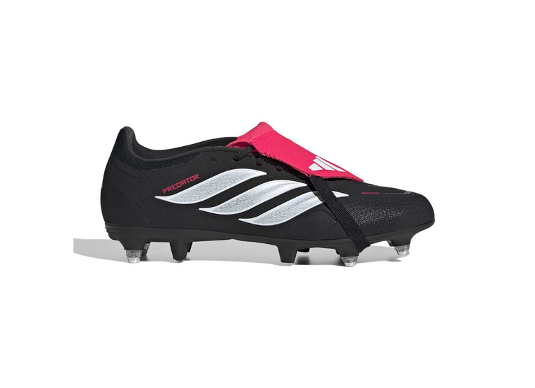 Adidas PREDATOR LEAGUE Fold-Over Tongue SG voetbalschoen zwart/lucid red