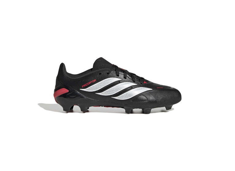Adidas Predator League FG voetbalschoen zwart/lucid red KIDS