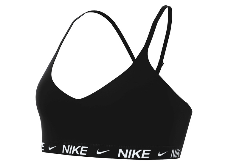 Nike Indy light support sport-bh zwart dames