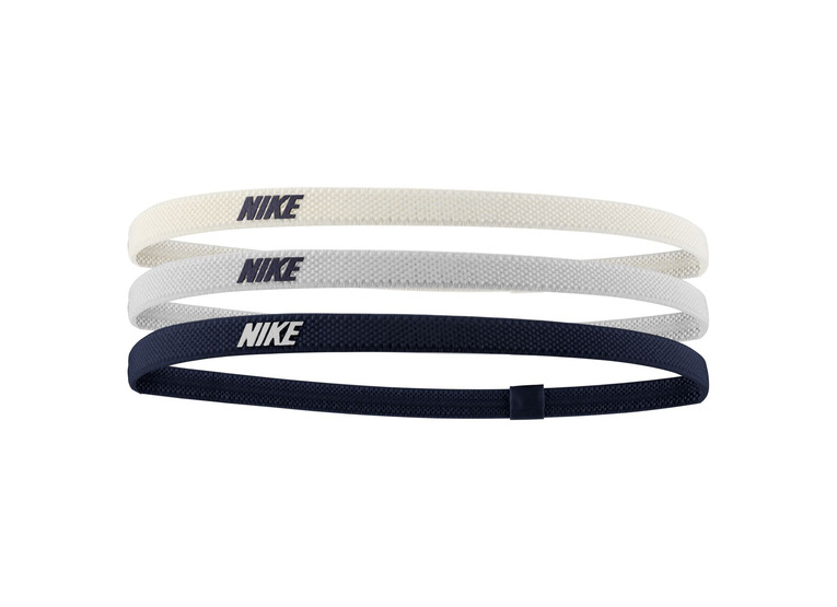 Nike Elastic headbands 2.0 navy/iron - 3-pack