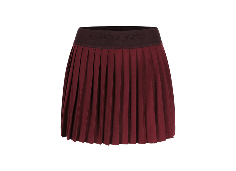 Vieux Jeu Chantal rok heart burgundy dames