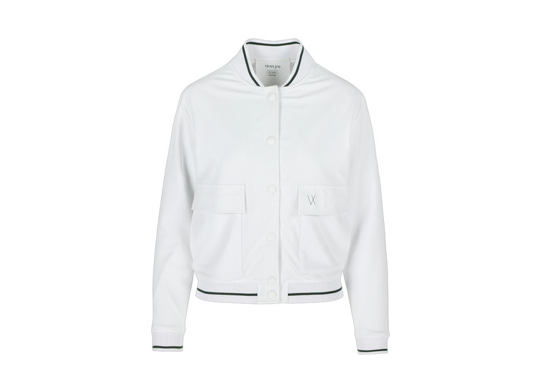 Vieux Jeu Morgane jas wit/groen dames