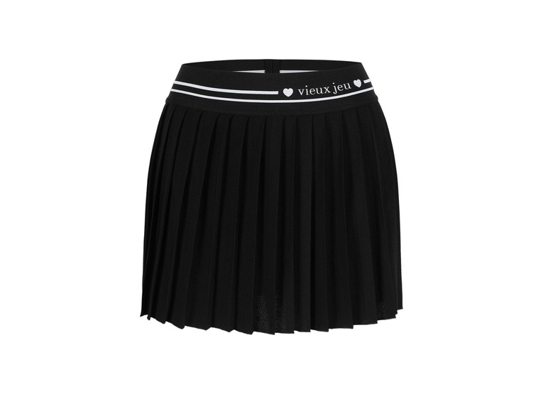 Vieux Jeu Chantal rok mono zwart dames