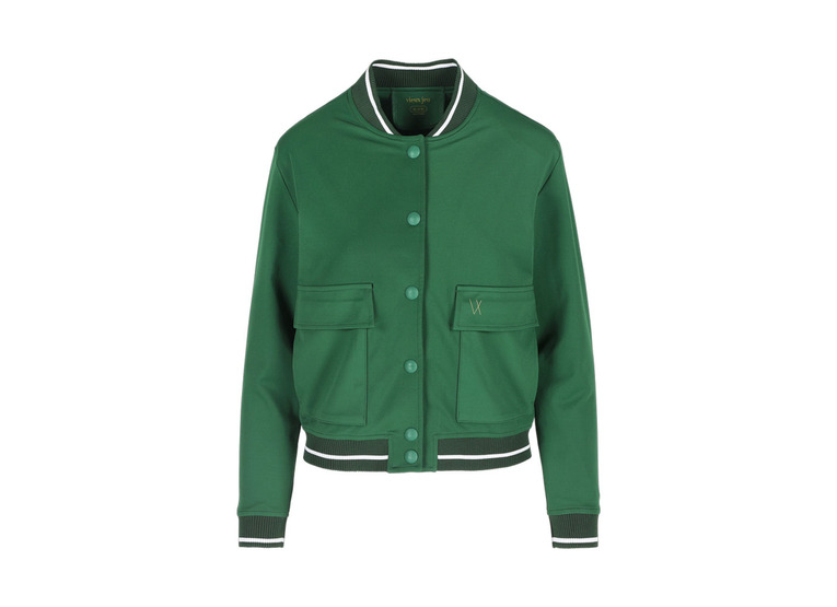 Vieux Jeu Morgane jas groen dames