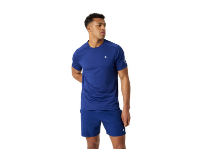 Bjorn Borg Ace mesh panel T-shirt blue depths heren