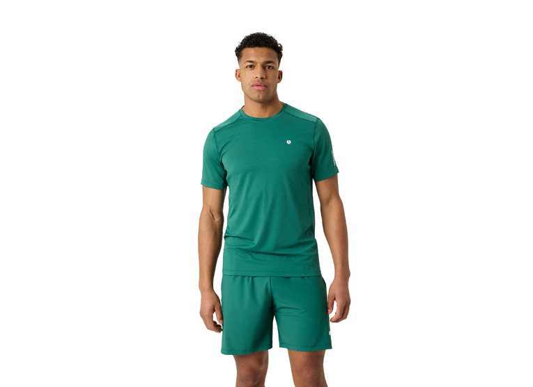 Bjorn Borg Ace mesh panel T-shirt posy green heren