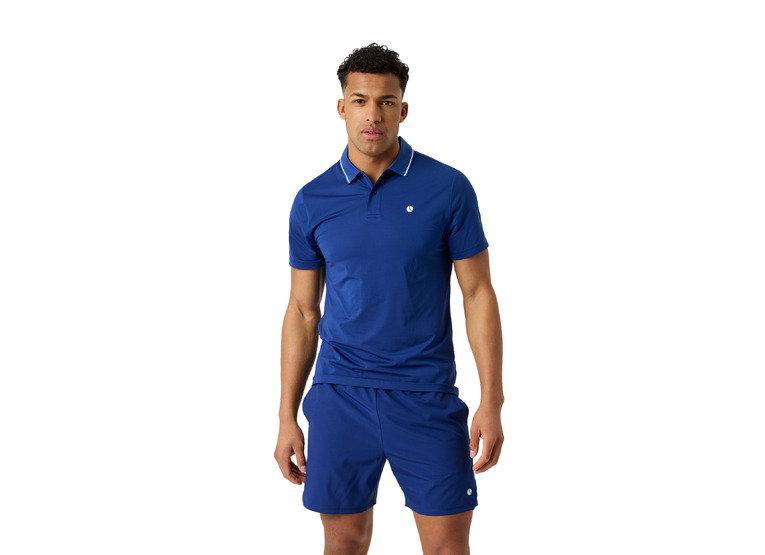 Bjorn Borg Ace polo shirt blue depths heren
