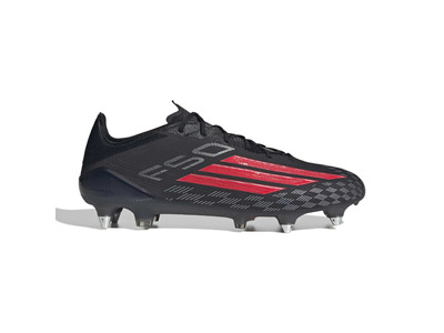 Adidas F50 ELITE Soft Ground Voetbalschoen zwart/lucid red
