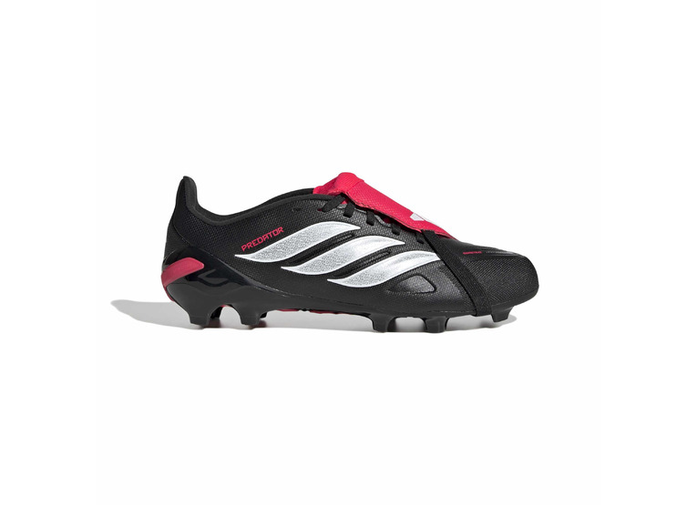 Adidas Predator League Fold-Over Tongue FG voetbalschoen zwart/lucid red Kids