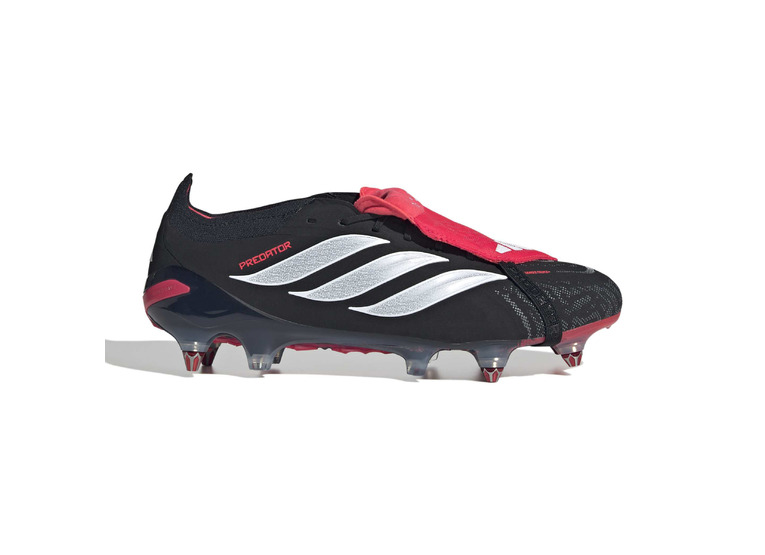 Adidas PREDATOR ELITE Fold-Over Tongue SG voetbalschoen zwart/rood