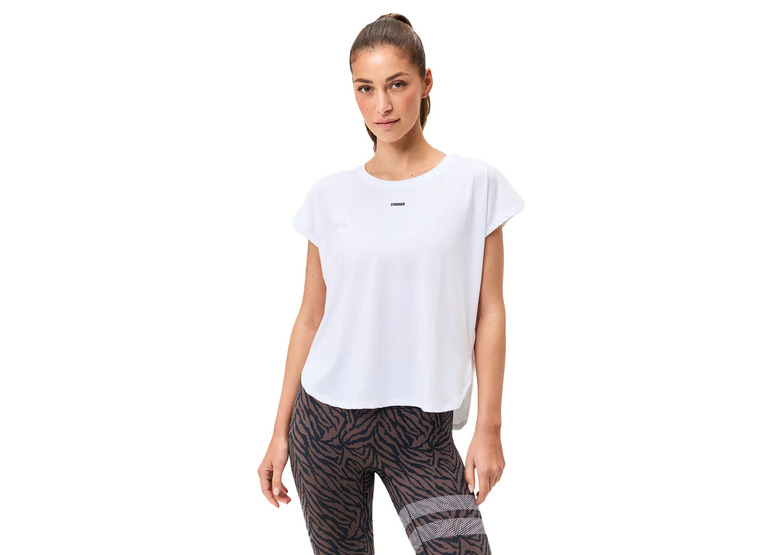 Stronger Drop T-shirt wit dames Stronger Drop T-shirt wit dames