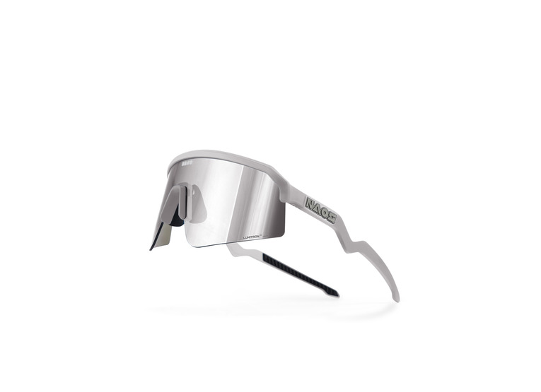 Naos Ziris sportbril zilver unisex