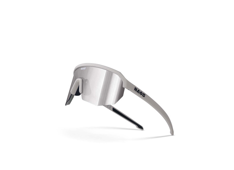 Naos Helbo sportbril zilver unisex
