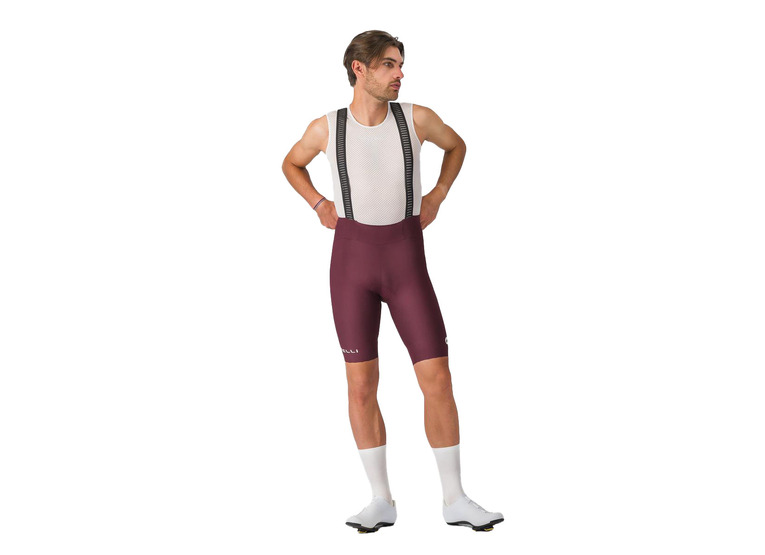 Castelli Espresso 2 bibshort deep bordeaux heren