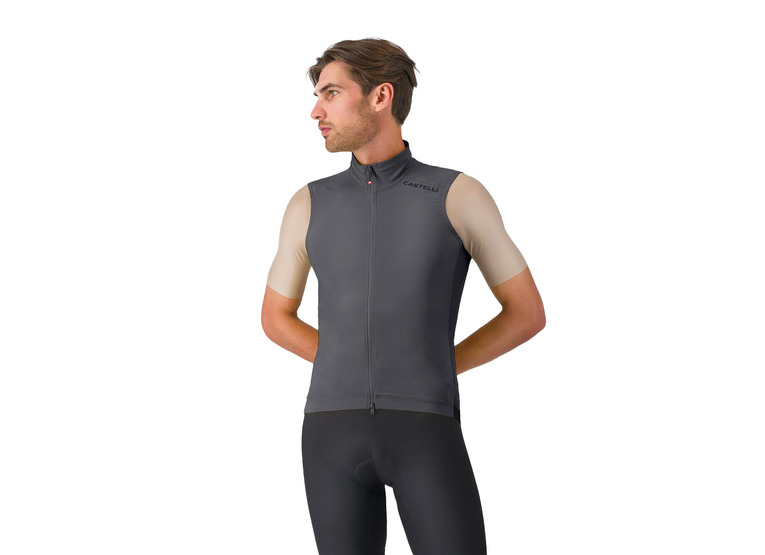 Castelli Espresso 2 vest smoky gray heren