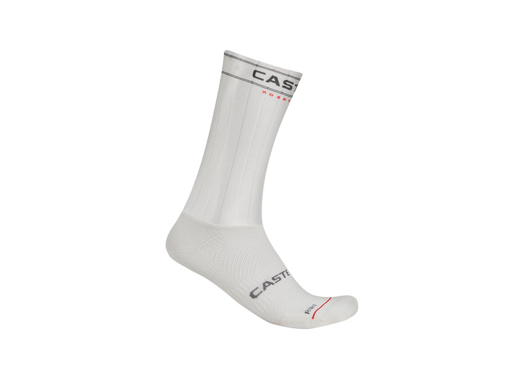 Castelli Fast feet 4 fietssokken wit heren