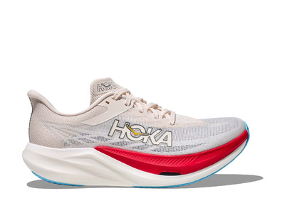 Hoka Rocket X3 loopschoen alabaster/frost heren