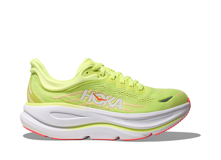 Hoka Bondi 9 loopschoen neon yuzu/sunlight dames