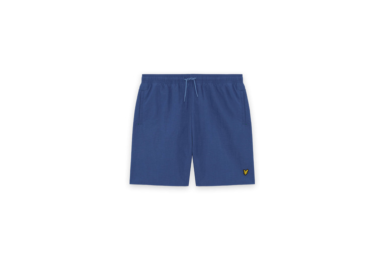Lyle & Scott plain zwemshort dark cornflower KIDS