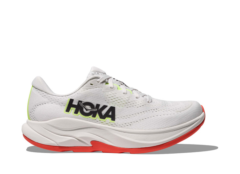 Hoka Rincon 4 loopschoen frost/neon yuzu dames