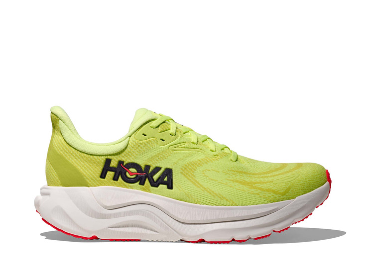 Hoka Arahi 8 loopschoen neon yuzu/neon flame heren