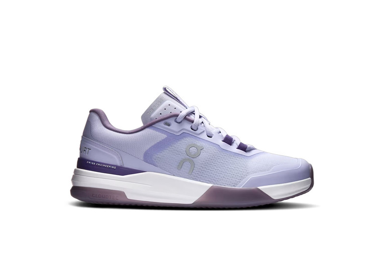 On THE ROGER advantage pro clay tennisschoen thistle/dewberry dames