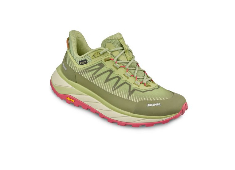 Meindl Eldora Lady GTX wandelschoen groen/roze dames