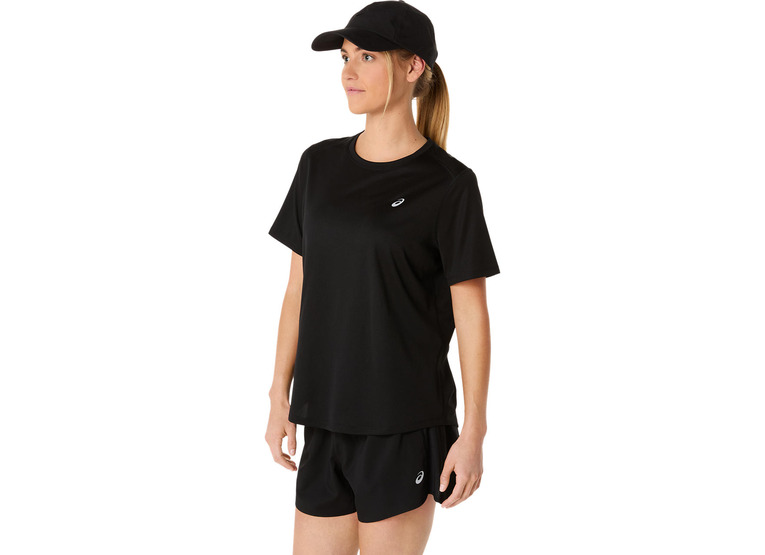 Asics Core T-shirt zwart dames Asics Core T-shirt zwart dames