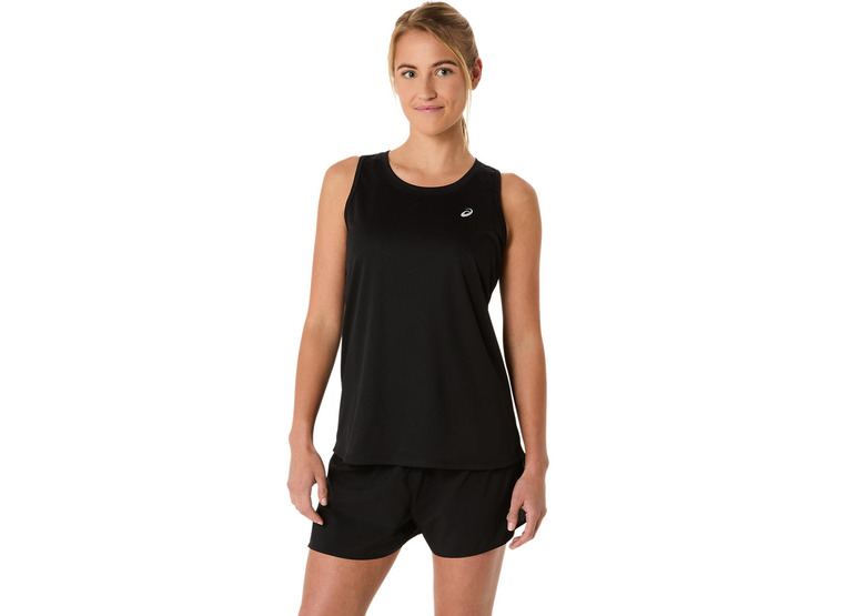 Asics Core tanktop zwart dames Asics Core tanktop zwart dames