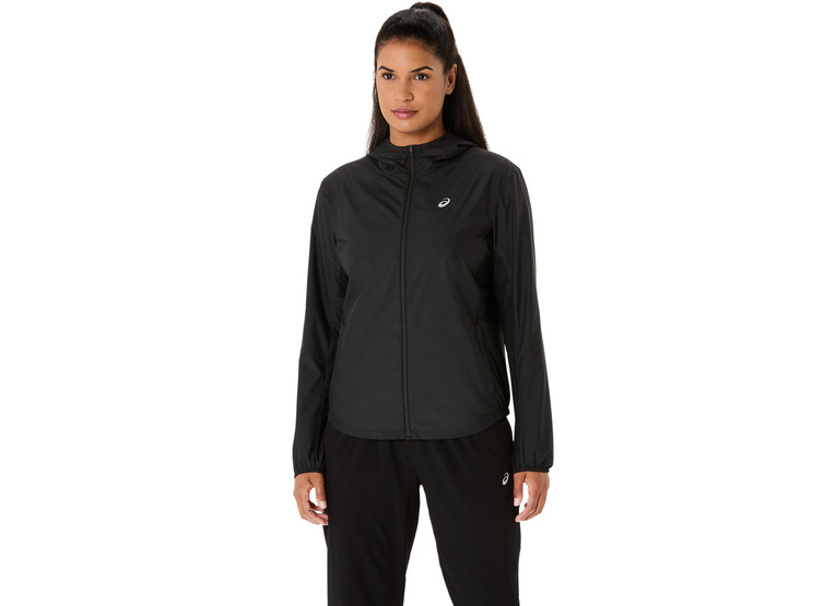 Asics Core Jacket zwart dames Asics Core Jacket zwart dames