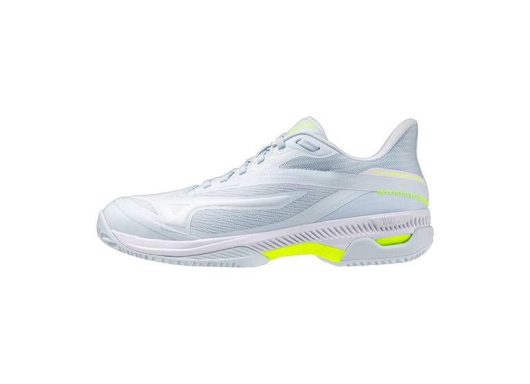 Mizuno Wave Exceed Court CC tennisschoen ice water/lightning yellow dames Mizuno Wave Exceed Court CC tennisschoen ice water/lightning yellow dames
