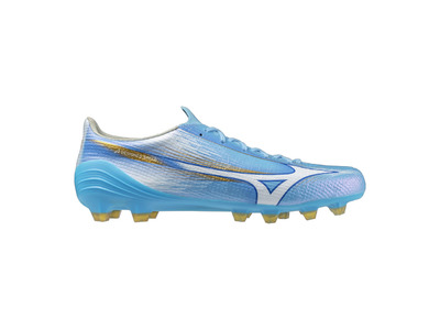 Mizuno Alpha III elite FG voetbalschoen celeste/wit