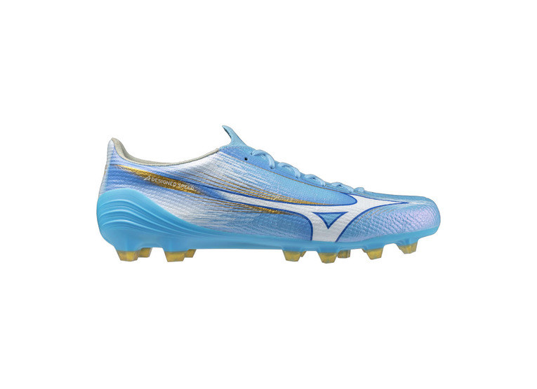 Mizuno Alpha III elite FG voetbalschoen celeste/wit