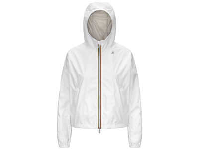 K-Way Laurette Plus.2 double zomerjas wit/beige LT dames